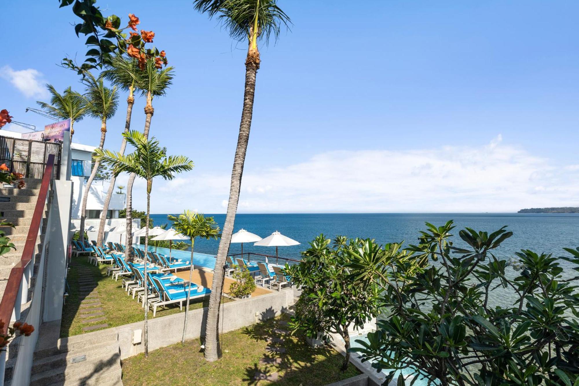 Cape Sienna Phuket Gourmet Hotel & Villas - Sha Extra Plus Kamala Beach Exterior photo View of the beach at the Royal Paradise Hotel & Spa